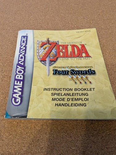 Booklet only legend of zelda - legend,