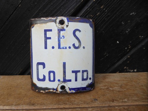 Antique enamel sign plaque - antique,