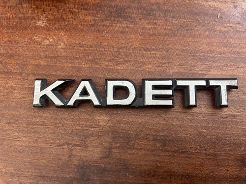 Kadett car badge emblem - kadett,