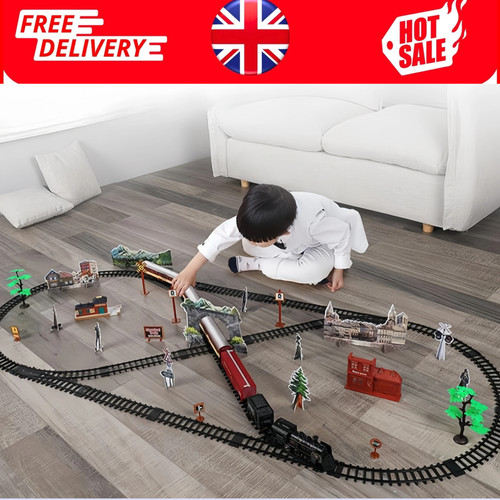 Kids classic train set with - set,