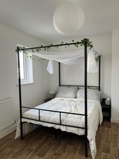 Double Four Poster Bed Frame