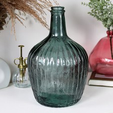 Recycled Glass Bottle Vase 4L