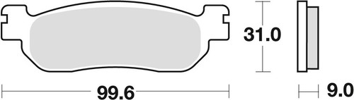 Trw lucas brake pads - trw,