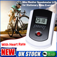 For Stationary Bikes Exercise Bike Computer Replacement Monitor Speedometer LCD