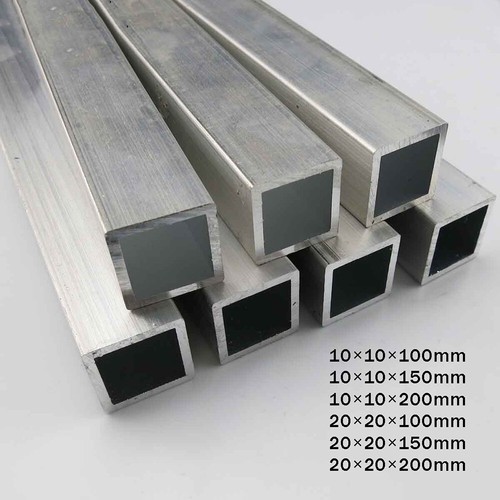 Aluminium square box section - aluminium,