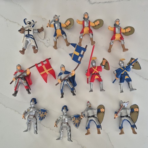 12x papo knights medieval - 12x,