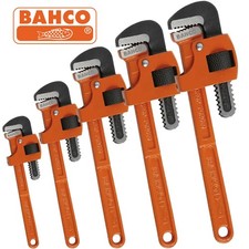 Bahco Heavy Duty Stilson Adjustable Pipe Wrench ALL SIZES Plumbing Plumber