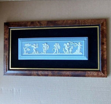 Wedgwood BLUE Jasperware FOUR