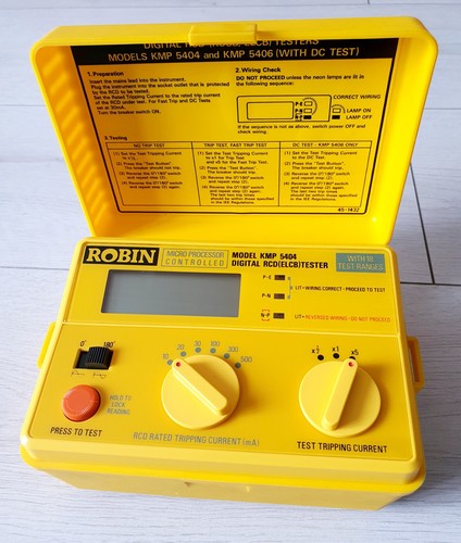 Robin digital rcd tester - digital,