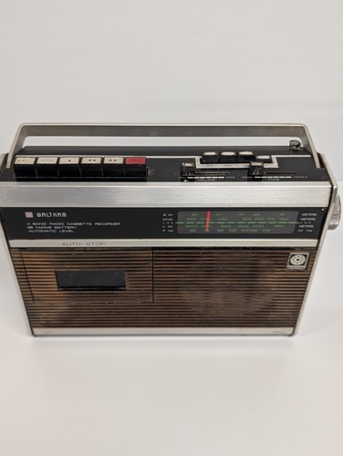 Vintage waltham band radio - 4, &