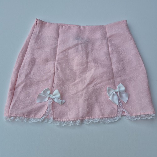 Shein pink jacquard mini - jacquard, skirt