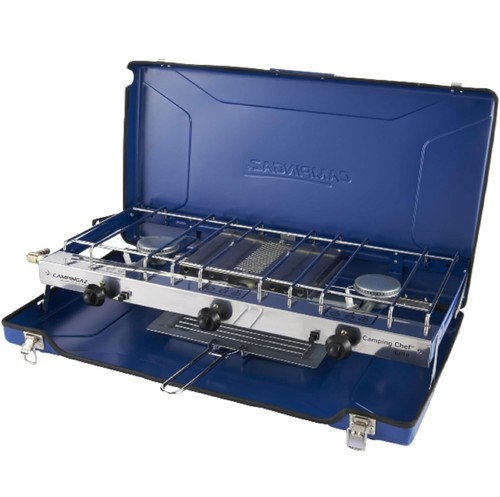 Chef folding double burner - chef,