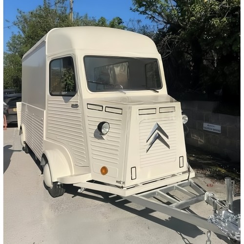 Vintage van style food trailer - van,
