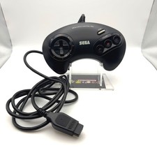 OFFICIAL SEGA MEGA DRIVE 3 BUTTON CONTROLLER GENUINE MEGADRIVE TESTED *SEE DESC.