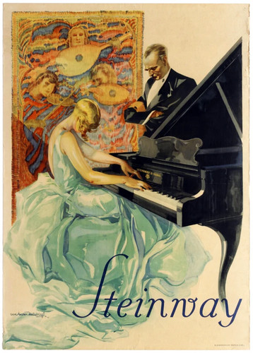 Steinway piano axster - piano,
