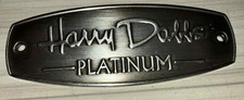 Harry Dabbs Saddle : Genuine Replacement Branded Cantle Badge / Plate