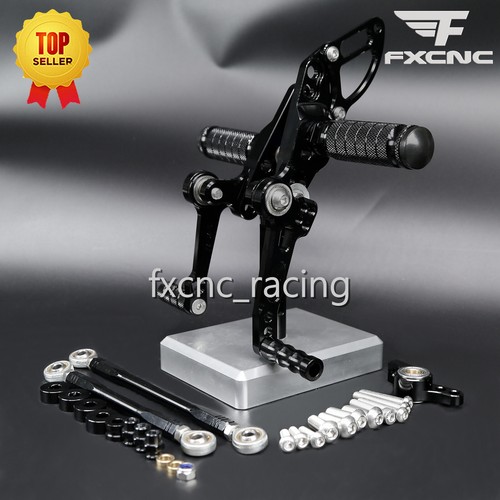 Cnc racing black rearset - cnc,