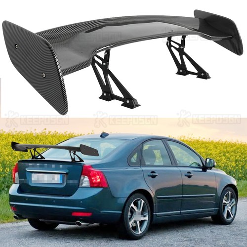 Carbon fiber rear spoiler - fiber,