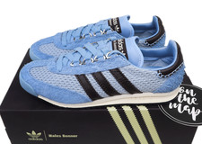 Adidas SL76 x Wales Bonner Ash Blue Black UK 6.5 US 7 EUR 40 IH3262 New