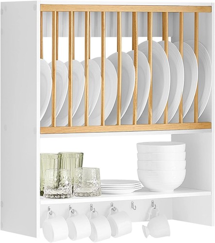 Wall mounted kitchen - wall, plate