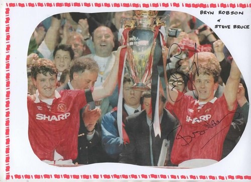 Bryan robson steve bruce - robson, &