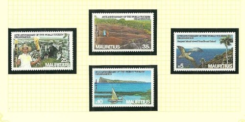 Mauritius sg712 715 10th anniv - sg712-715,