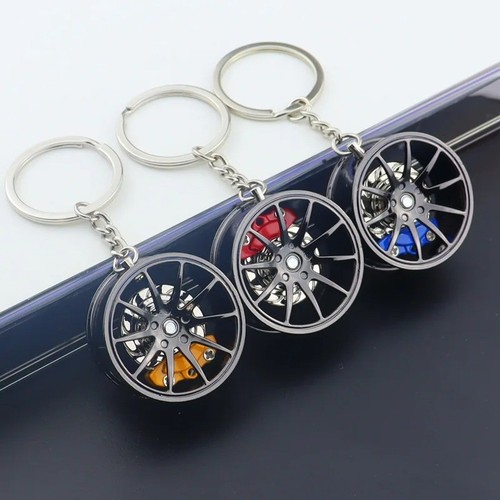 Wheel hub keychain - 3d, f1