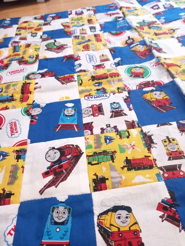 Handmade patchwork blanket - handmade,
