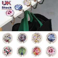 Crystal Portable Folding Desk Hooks Table Bag Hook Purse Holder Table Hanger