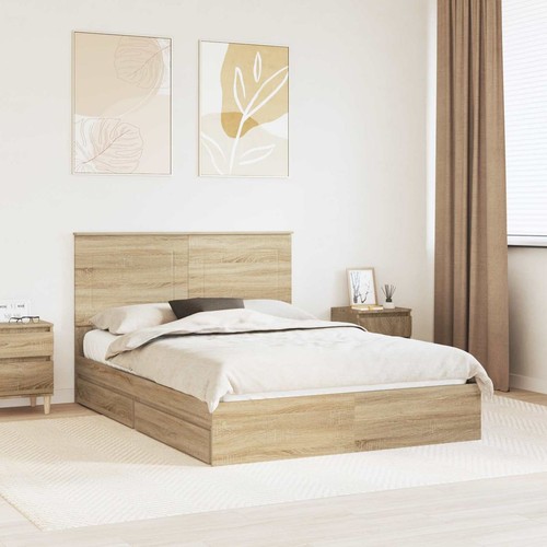 Storage bed frame sonoma - bed,