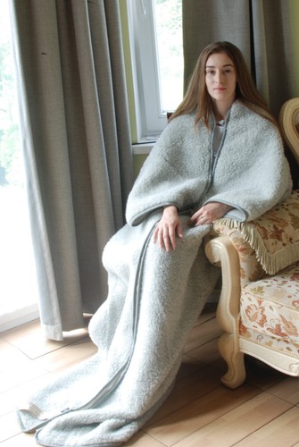 Grey winter sheep - sheep, wool