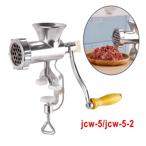 Manual meat grinder