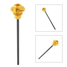 CNC Anodised Engine Oil Dipstick Stick Plug Fit Suzuki DRZ 400 400E/S/SM YELLOW