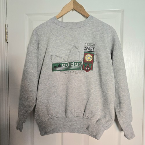 Vintage adidas sweatshirt grey - adidas,