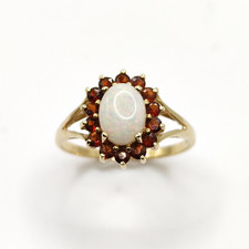 9ct Gold Vintage Opal and