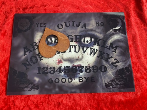 Wooden ouija board game - ouija, &