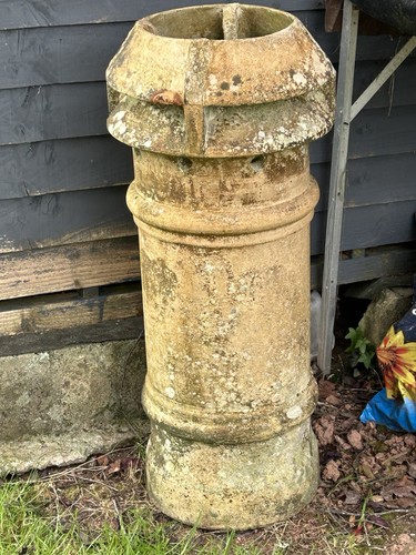 Victorian buff vented chimney - victorian,