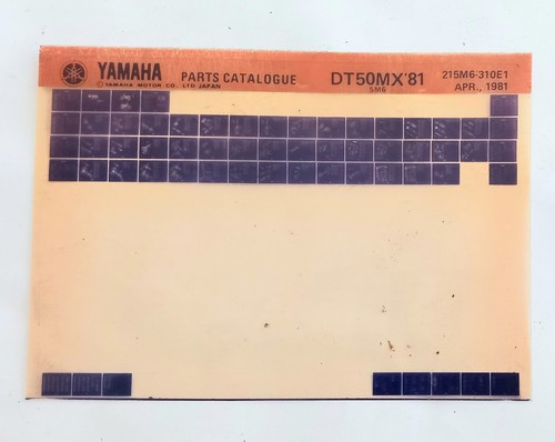 Yamaha enduro dt50mx - yamaha, 5m6