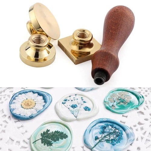 Metal wax seal stamp - metal,