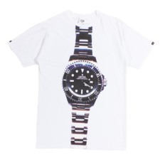 Crooks & Castles White 'Sub' T-Shirt