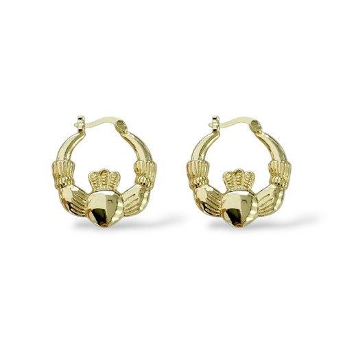 9ct gold kids girls gypsy - gold, gf