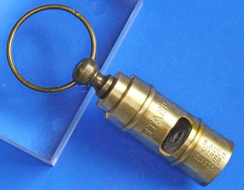 Replica titanic whistle white - titanic, whistle,