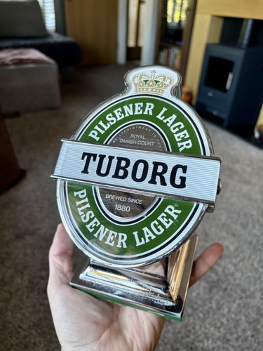 Tuborg chrome beer - chrome, pump