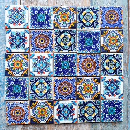 Mexican tiles small size - tiles,