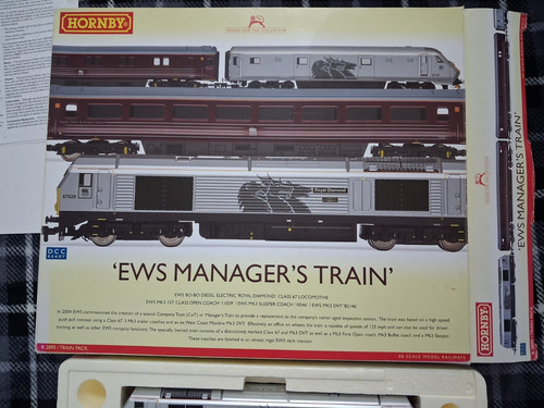 Hornby ews manager train - manager’s,