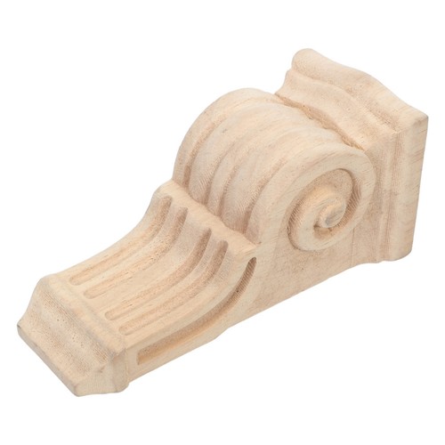 Pair wooden corbel brackets - pair,