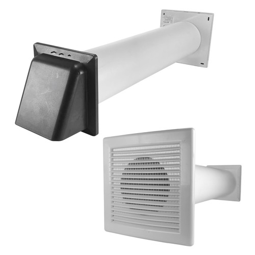 Through wall ventilation - ventilation, kit