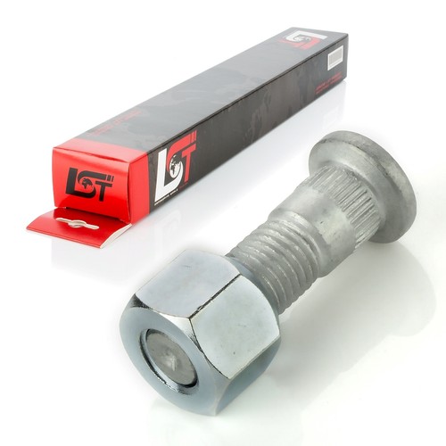 Knurled bolt with wheel nut - 1x,