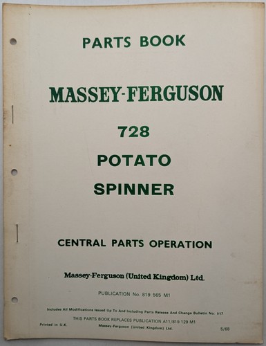 Original massey ferguson parts - massey,