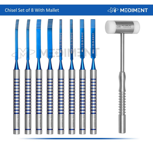 Chisel set bone splitting - 8,